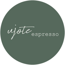 Logo von ujote espresso.